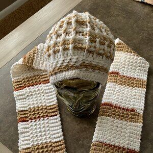 MEN'S Hand Crocheted Winter Set